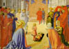 Беноцци Гаццоли. "Святой Дзаноби оживляет ребёнка." 1461-1462 гг.   