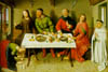 Дирк Боутс. "Христос в доме Симона." 1464 г.  