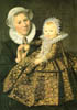 Франц Хальс. "Кормилица и девочка." Ок. 1620 г.  