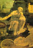 Леонардо да Винчи. "Святой Иероним." 1480-1482 гг. Ватикан.