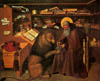 Колантонио. "Святой Иероним в мастерской." 1445 г.