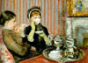 Мэри Стивенсон Кассатт. "Чаепитие." 1879 г.