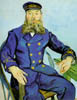 ВинсентВан Гог. "Почтальон Жозеф Рулен." 1888 г.