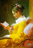 Жан Оноре Фрагонар. "Читающая девушка." Ок. 1776 г.