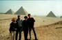 Мы на фоне Великих пирамид Гизы